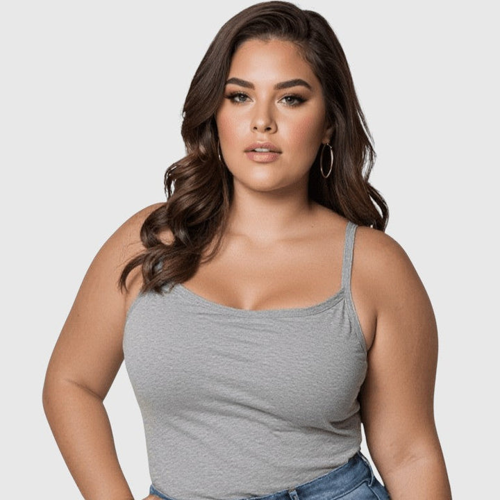 Nikola | Kényelmes párnázott top beépített melltartóval