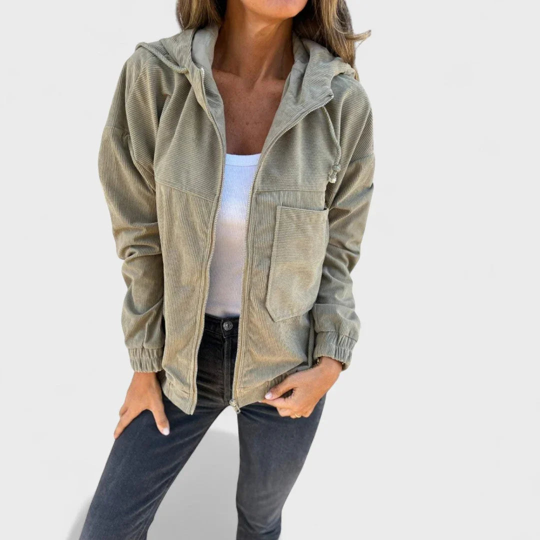 Pavla | Luxus bársony kabát hideg estékre