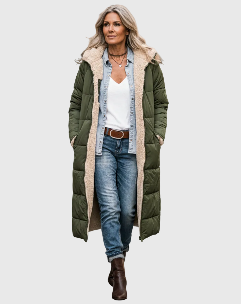 Dalma | Meleg időtlen stílusú kabát