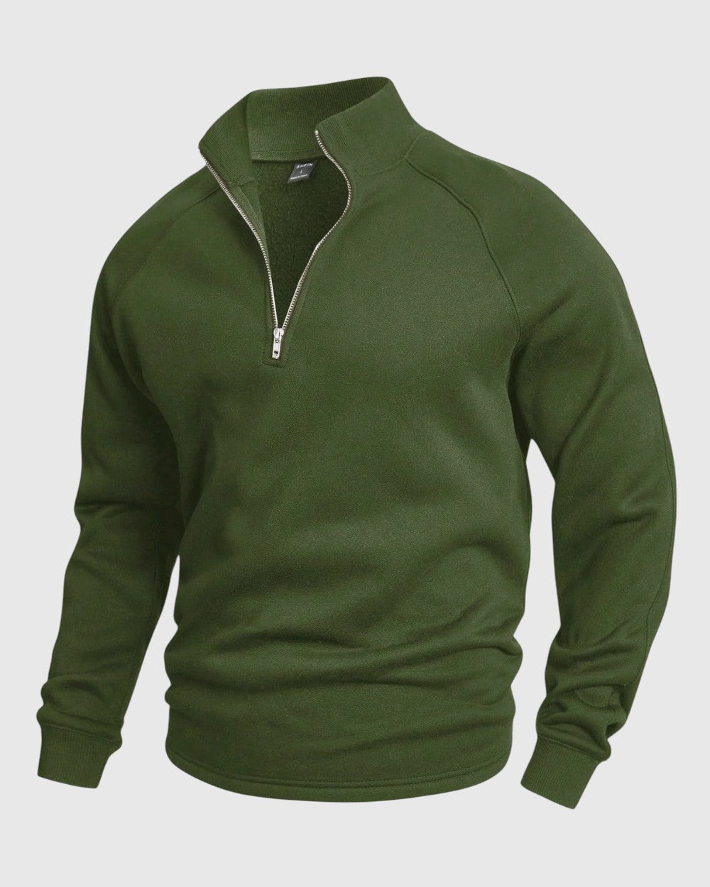 Tivadar | Prémium állógalléros férfi pulóver