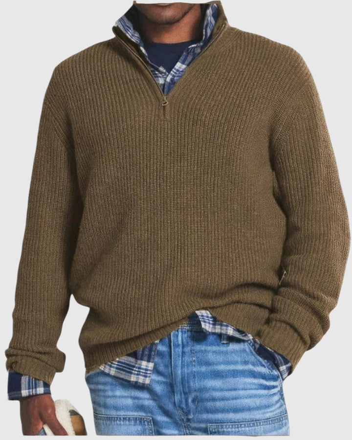 Nimród | Elegáns cipzáras pulóver kényelem