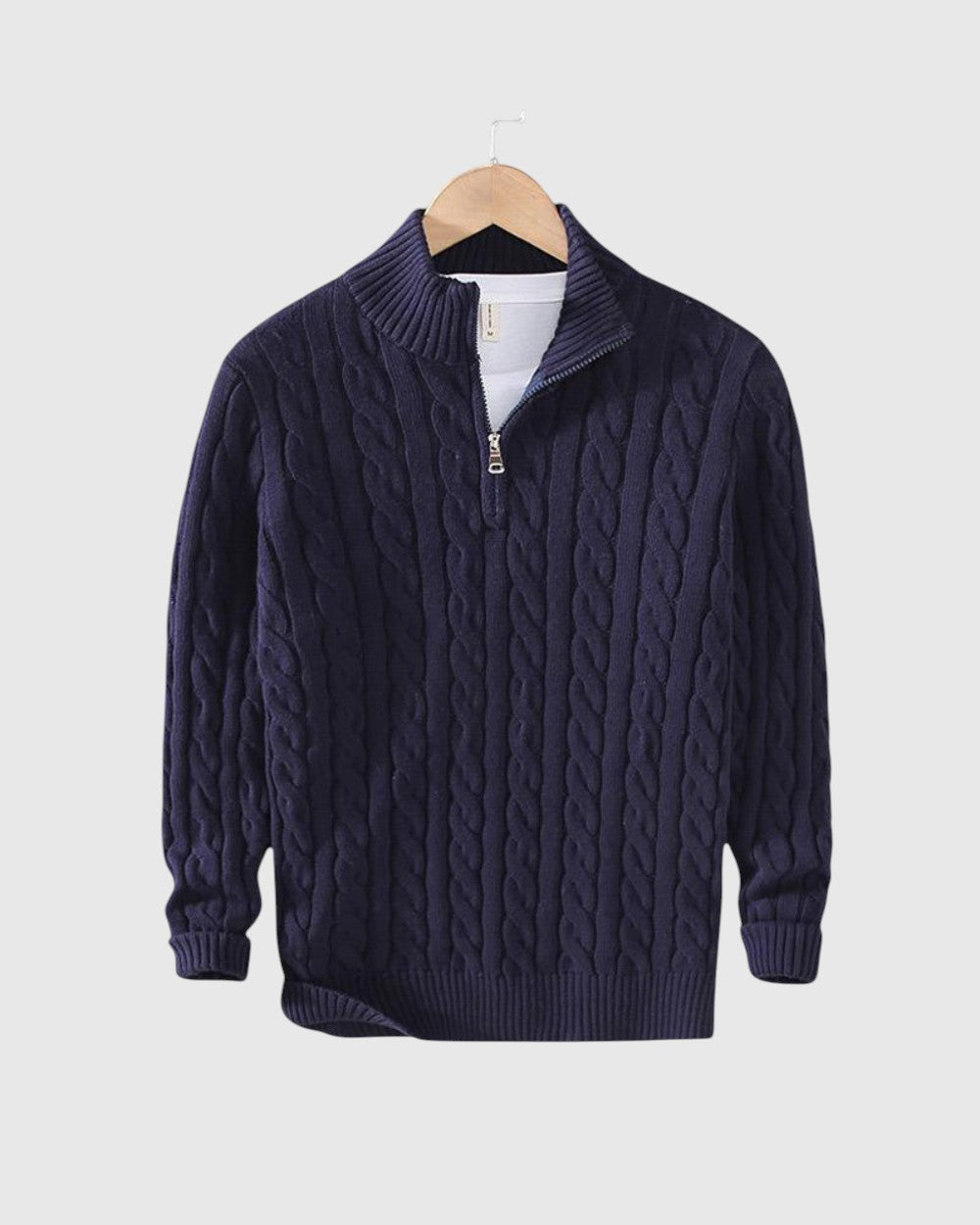 Csanád | Férfi prémium pamut pulóver