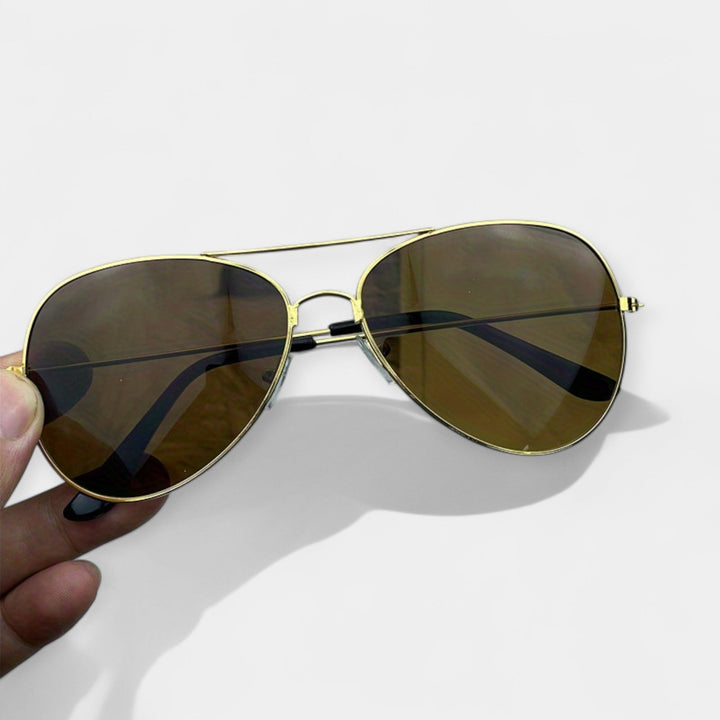 Emma | Színes retro szemüveg arany kerettel