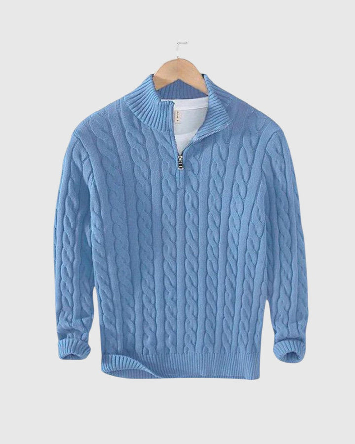 Csanád | Férfi prémium pamut pulóver