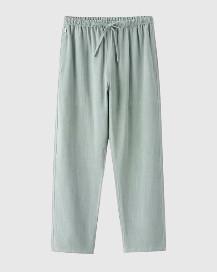 Levente | Lélegző len nadrág férfiaknak