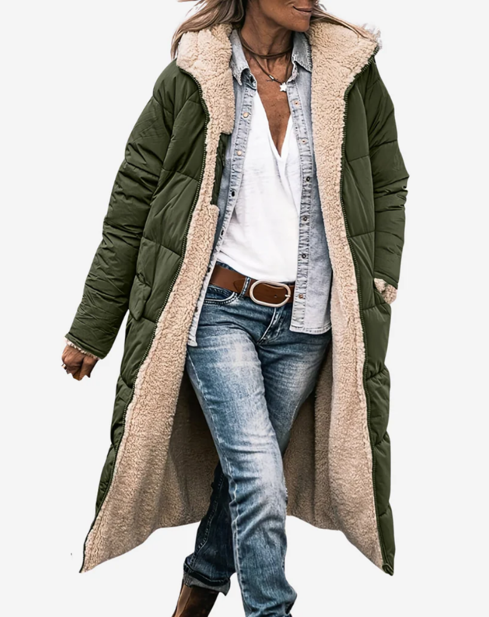 Dalma | Meleg időtlen stílusú kabát