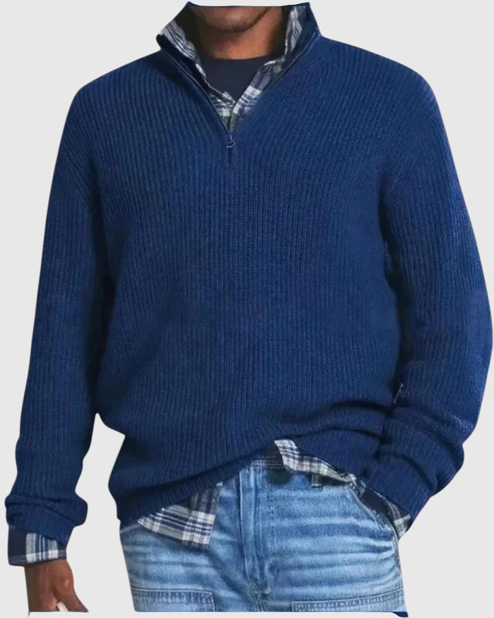 Nimród | Elegáns cipzáras pulóver kényelem