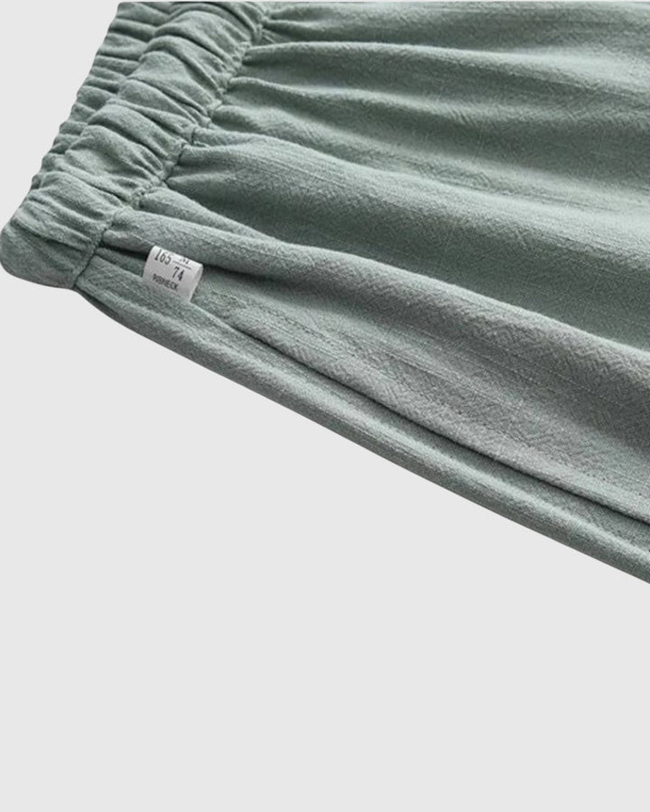 Levente | Lélegző len nadrág férfiaknak