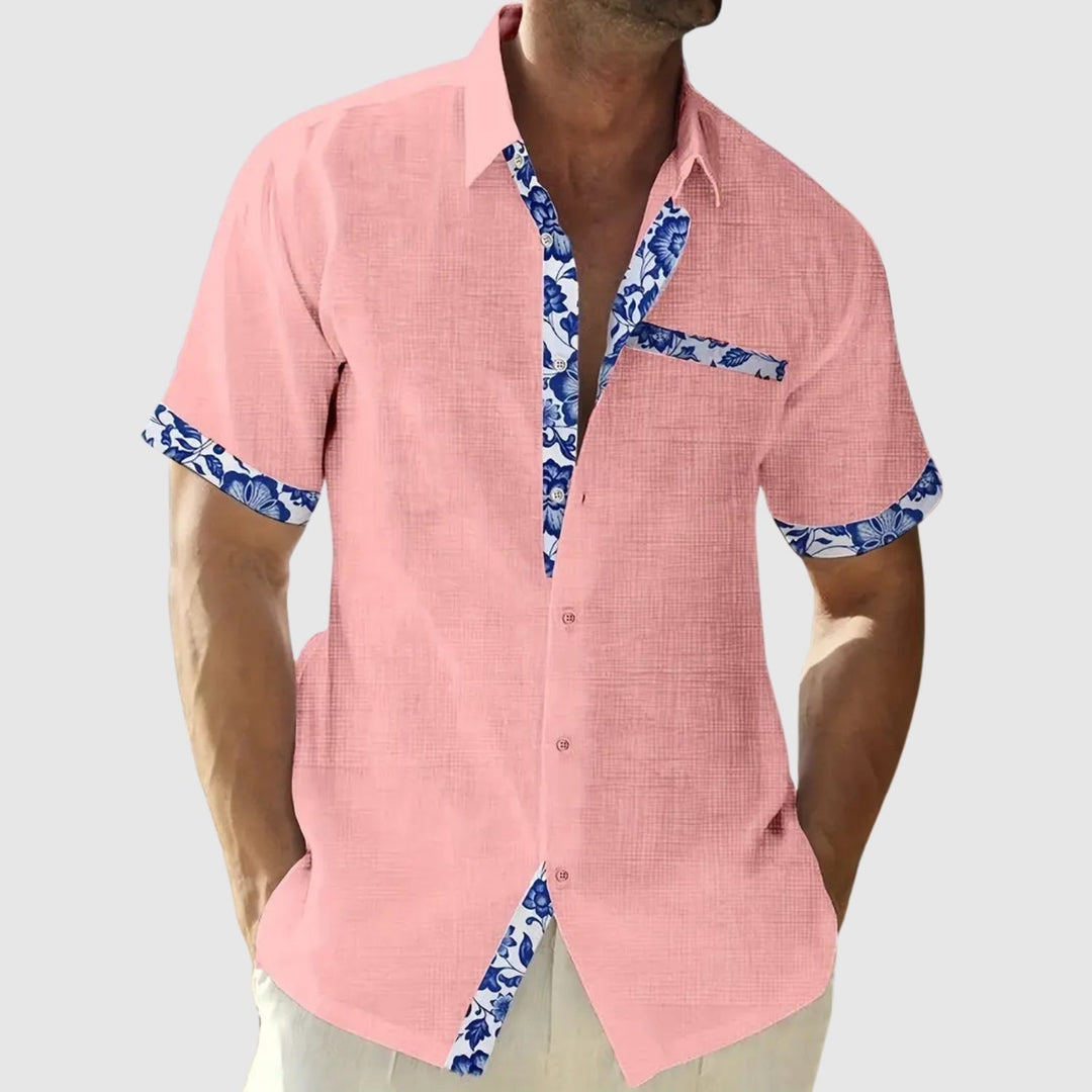 Dénes | Nyári elegáns kontrasztos ing