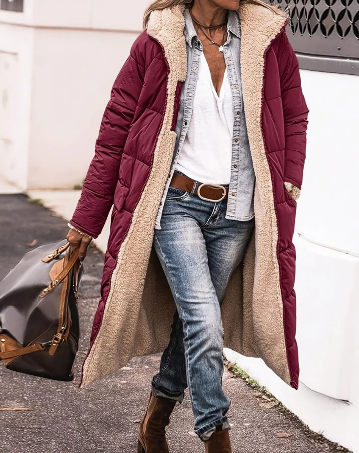 Dalma | Meleg időtlen stílusú kabát