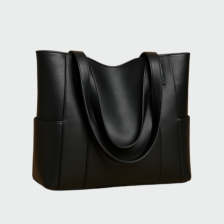 Helga | Fekete minimalista válltáska mindennapokra