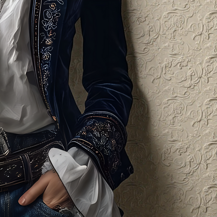 Nuria | Elegáns bársonykabát