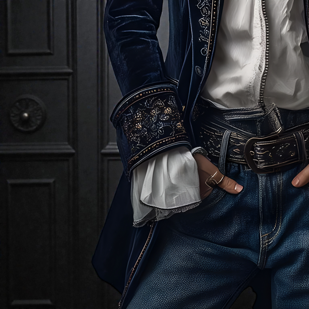 Nuria | Elegáns bársonykabát