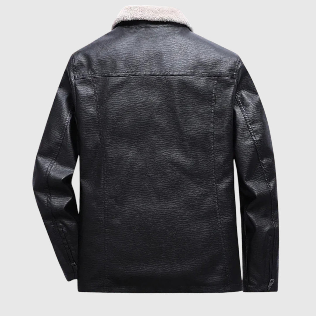 Milen | Férfi bőrkabát stílusos és kényelmes 