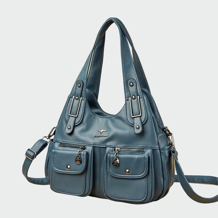 Panna | Barna női válltáska öko bőr