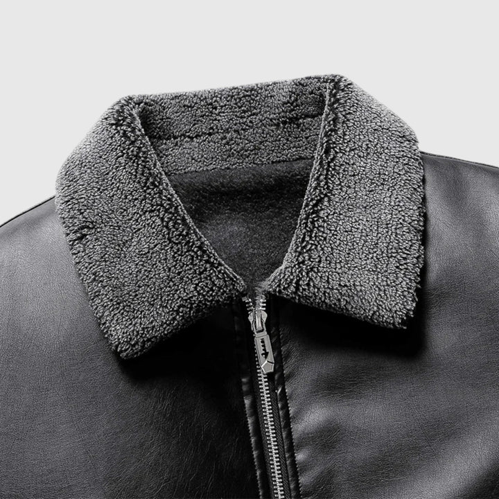 Róza | Férfi bőrkabát örök elegancia