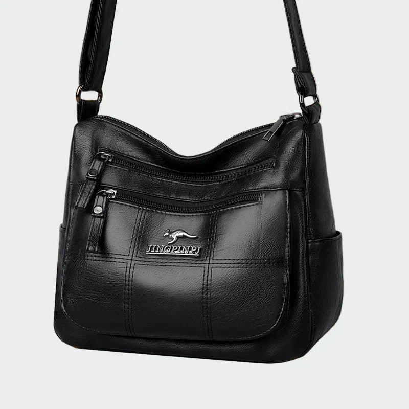 Hanna | Bordó praktikus crossbody táska