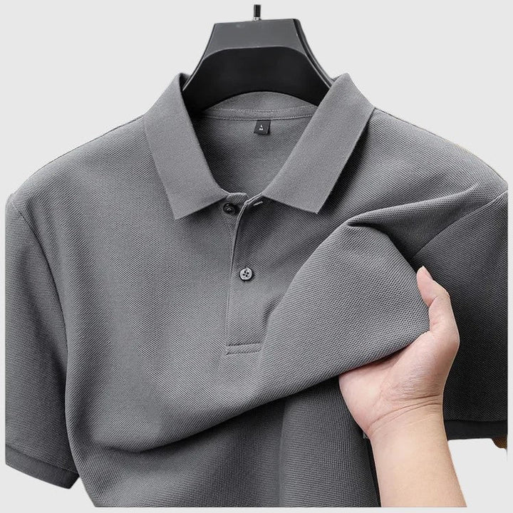 Aladár | Férfi pamut póló elegáns