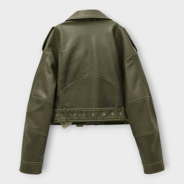 Fanni | Elegáns bőrkabát minden alkalomra