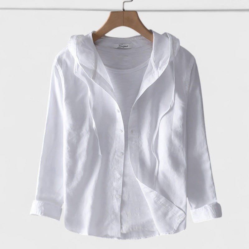 Alena | Könnyű nyári blúz kapucnival