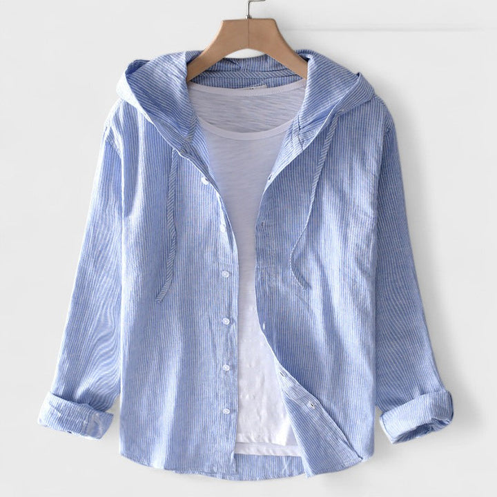 Alena | Könnyű nyári blúz kapucnival