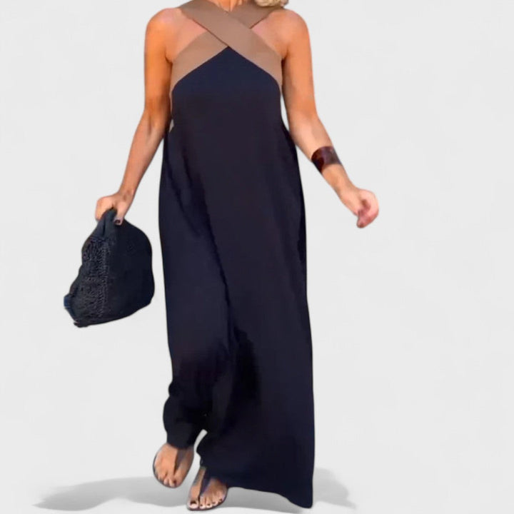 Siena | Elegáns keresztpántos nyári ruha