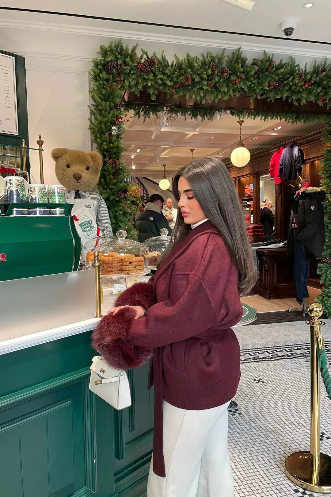 Arctic Grace | Elegáns gyapjúkabát