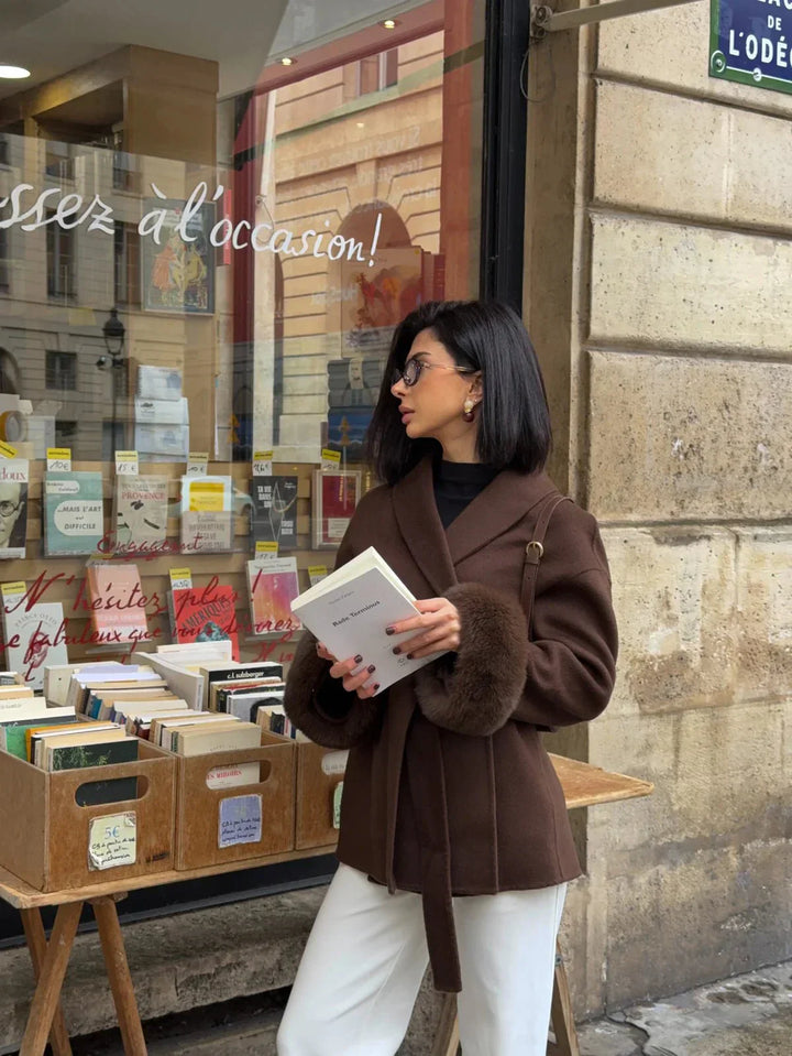 Arctic Grace | Elegáns gyapjúkabát