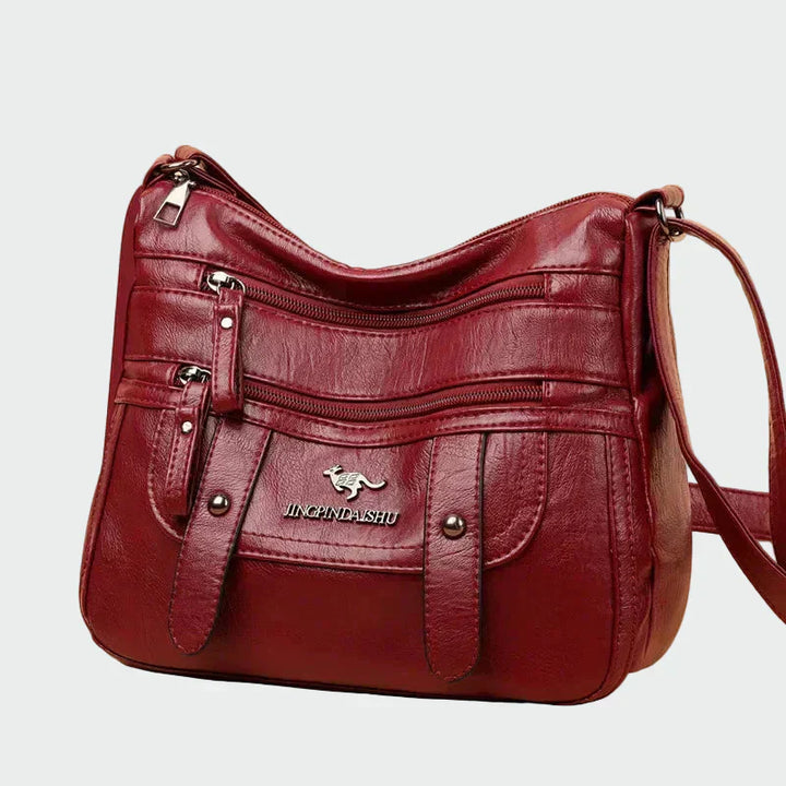 Boglárka | Barna crossbody táska puha