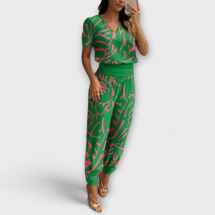 Irmelin | Elegáns szett top és nadrág