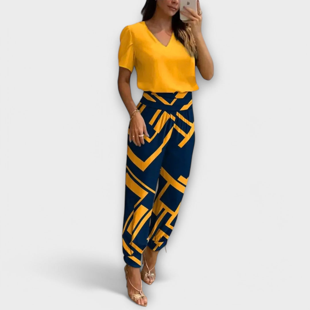 Irmelin | Elegáns szett top és nadrág