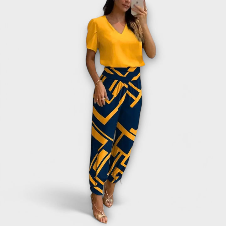 Irmelin | Elegáns szett top és nadrág