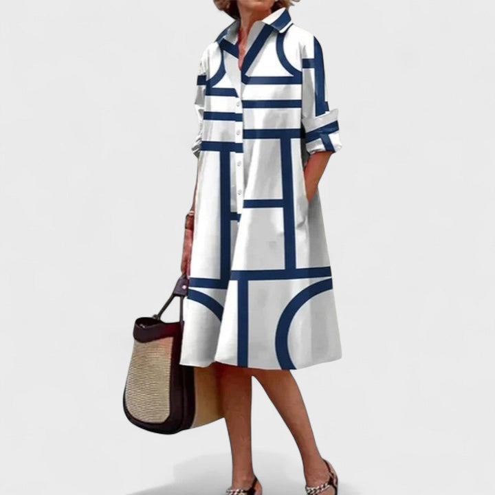 Stella | Stella ruha geometrikus mintával