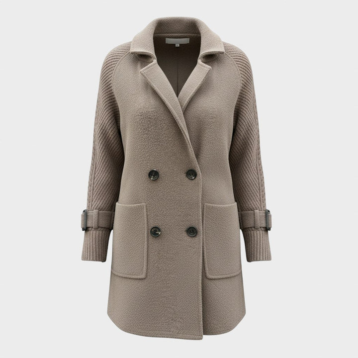 Rózsa | Középhosszú kabát dupla gombolással