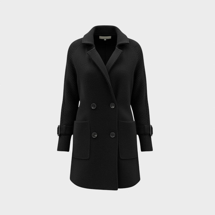 Rózsa | Középhosszú kabát dupla gombolással