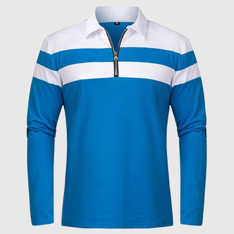 Ábel | Cipzáros elegáns férfi pulóver